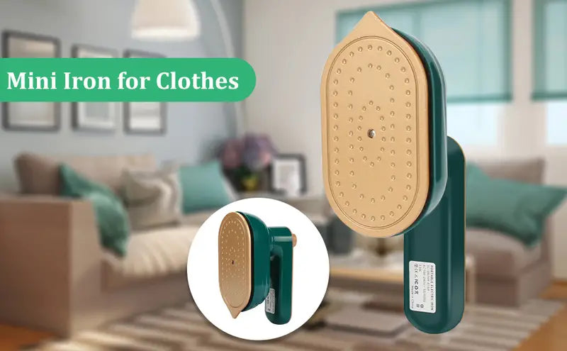 Portable Mini Steam Iron - Rapid Heating & Foldable