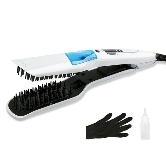 Steam Straightening Hair Brush (Wet/Dry)