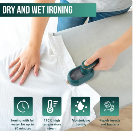 Rotating Steam Iron