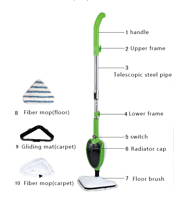 Steam Mop and Multi-Function Cleaning Machine